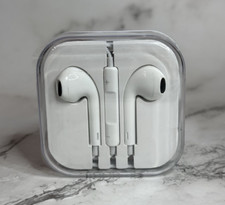 Apple Wired Earbuds OEM 3.5mm Jack Style Headphones Built In Mic NEW SEALED