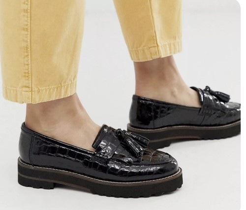 Meze chunky fringed leather loafers Clearance