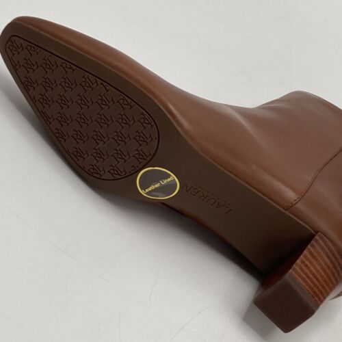Lauren Ralph Lauren Mujer Willa Marrón Botines 8.5 Medianos - Imagen 10 de 15