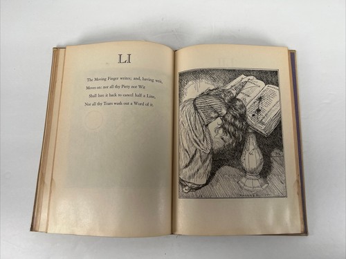 The Rubaiyat of Omar Khayyam, Edward Fitzgerald 1st 5th Versions E. J. Sullivan - Picture 7 of 12