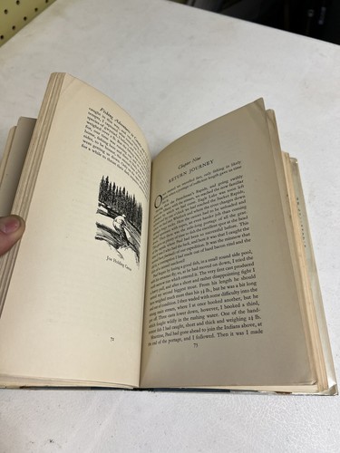 1950 Fishing Adventures in Canada and USA Indian Guide Wilderness Canoeing - Picture 10 of 13