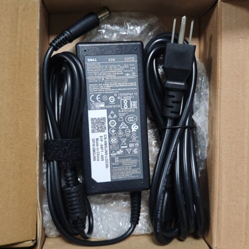 Genuine OEM 65W Dell PA-12 AC Adapter Charger 928G4 06TM1C LA65NS2-01 7.4*5.0mm - Picture 4 of 5