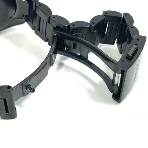 SEIKO SBDL103 Prospex Speed Timer Solar Date Wristwatch SS Black - Picture 10 of 11