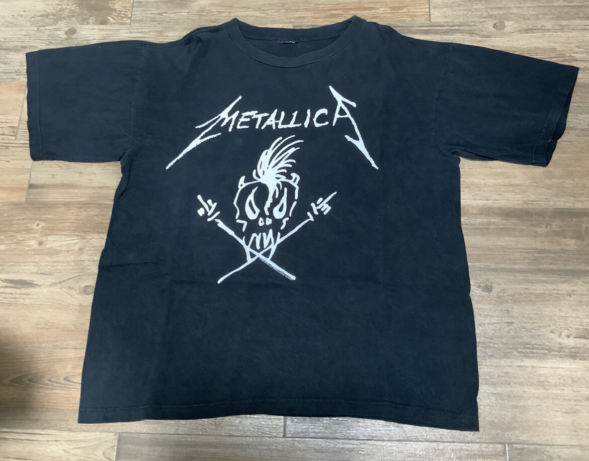 LLICA BEEN THERE DONE IT ツアーT ネイビー M METALLICA BEEN THERE DONE IT ツアーT ネイビー M