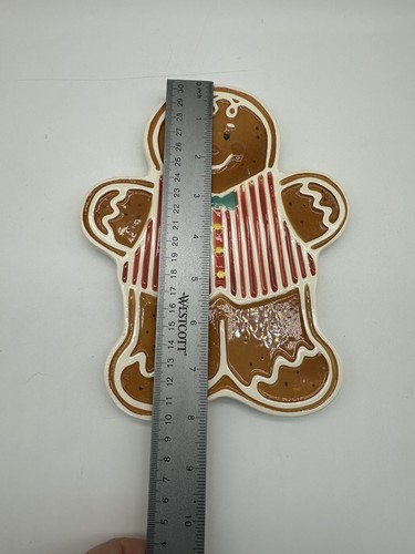 Avon Gift Collection Jolly N' Sweet Gingerbread Treat Ceramic Trivet VINTAGE - Picture 2 of 5