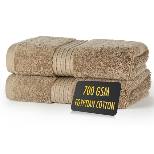 Hand Towel 700 gsm 100% Egyptian cotton super soft hand towels pack of 2 - Picture 6 of 24