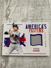 Aaron Judge Patch 2022 Panini Chronicles America's Pastime JERSEY Yankees ⚾️🔥