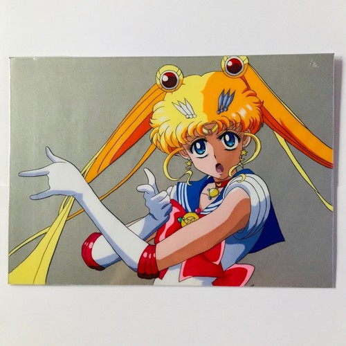Sailor Moon Anime Cel Usagi Name of the Moon Crystal Hand Painted セーラームーン Japan - Bild 5 von 12