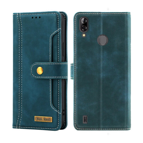 For Blackview A60 Pro Notebook Style Card Case,Leather Magnetic Flip Phone Case - Picture 15 of 22