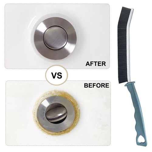3/6x Multifunctional hard bristle Recess Crevice Brush House Gaps-Cleaning Tool - Picture 16 of 25