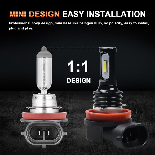 For Hyundai Veracruz 2007-2011 4PC LED Headlight High Low Beam Bulb Combo Kit US - Picture 5 of 11