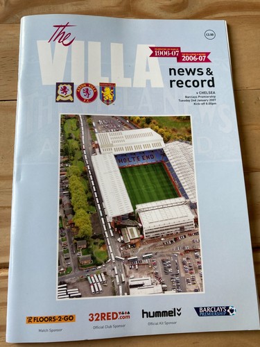 Aston Villa Programme 2005/06 2006/07 2007/08 2008/09 2009/10 Liga + Pokal - Bild 47 von 216