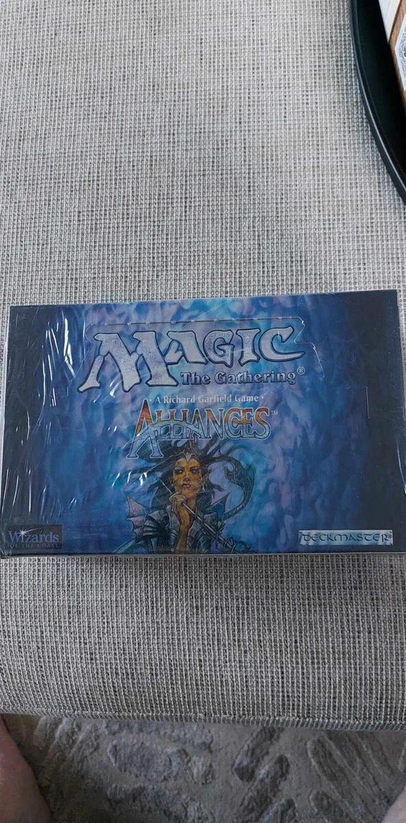 Magic: The Gathering Alliances Sealed Collectible Card Game Boxes
