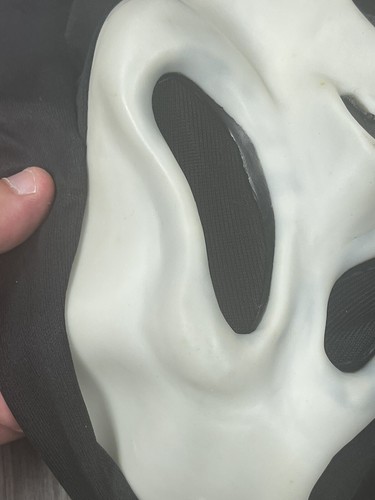Scream Fun World Div Gen 2 Fearsome Faces Poly Hooded Mask - No Scaring - Look! - Picture 8 of 12