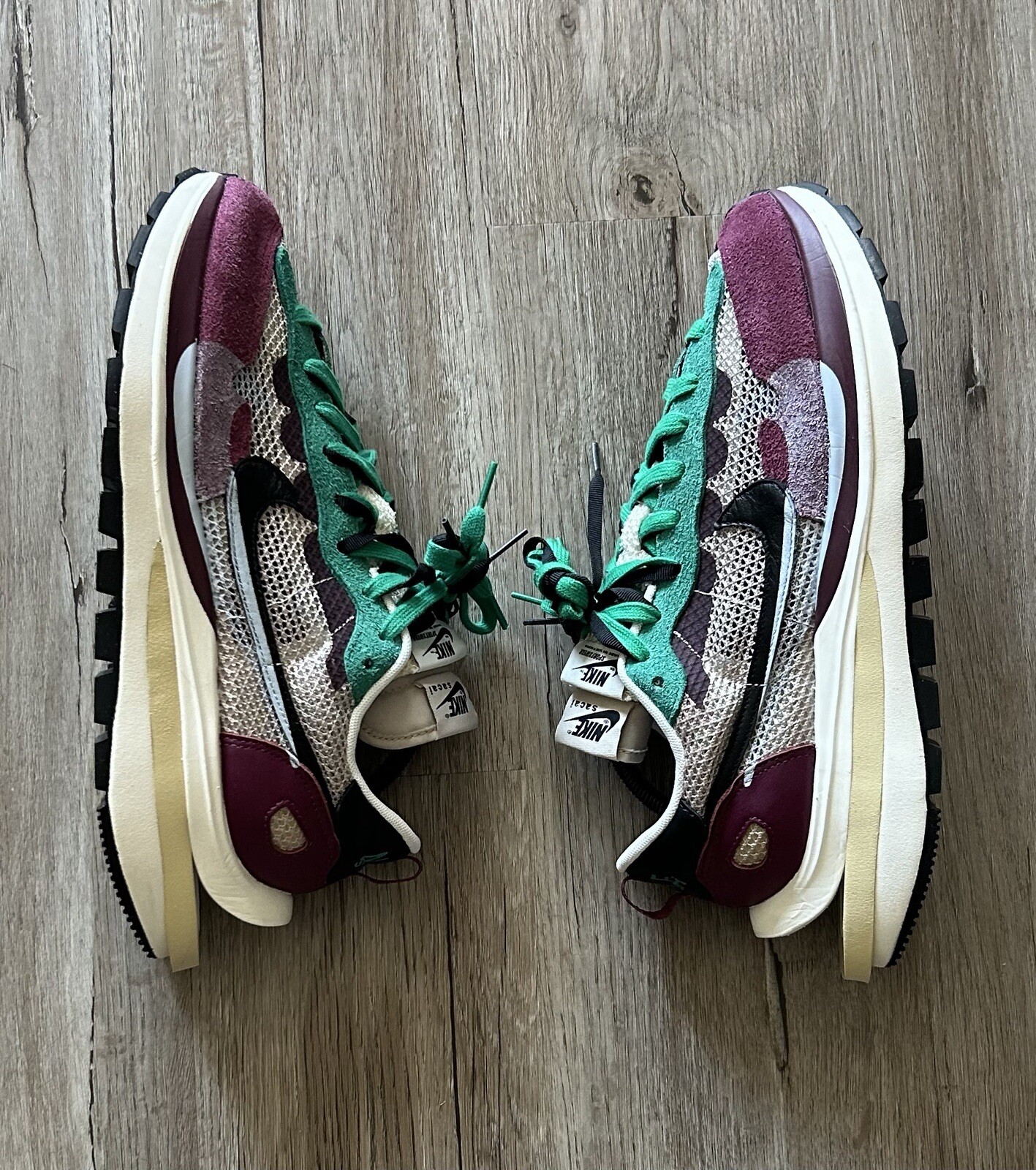 SACAI X NIKE Taglia 10 5 Nike sacai x VaporWaffle SP ""Rosso cattivo
