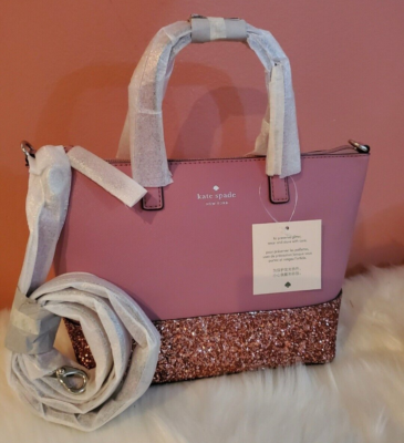 KATE SPADE Greta Court Glitter Ina Crossbody Bag NWT in Original