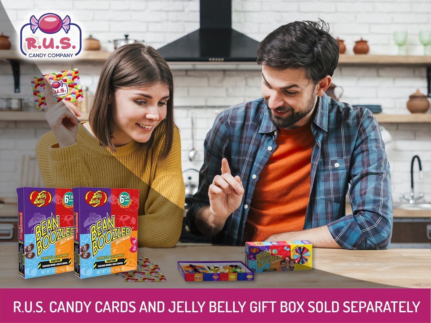 Jelly Belly Jelly Beans Bean Boozled NEW EDITION Refill Box Set of 2 eBay