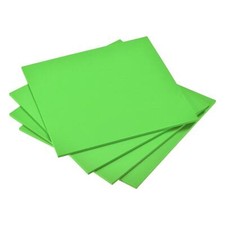 Green EVA Foam Sheets 10 x 10 Inch 5mm Thickness for Crafts DIY Projects, 4 Pcs