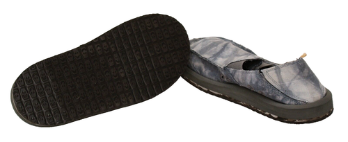 Sanuk Men's 8 Gray Vagabond St Tie Dye Sidewalk Surfer Slip on Shoes - Picture 7 of 7