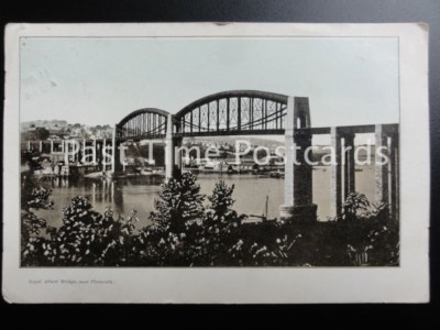 um 1908 - Royal Albert Bridge, bei Plymouth