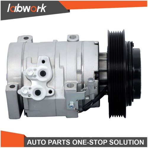 Labwork A/C Compressor w/Clutch For Toyota Corolla 2003-2005 1.8L CO 27000C - Picture 6 of 14
