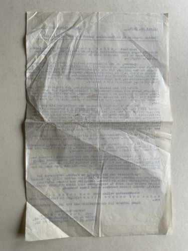 Brief 1927 Streng Vertraulich Oberhof Thüringen Schmalkalden Meiningen - Bild 2 von 2