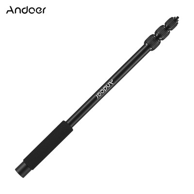 Andoer 61'' Handheld Microphone Boom Arm 4-Section Extendable Mic Arm Pole E7W5