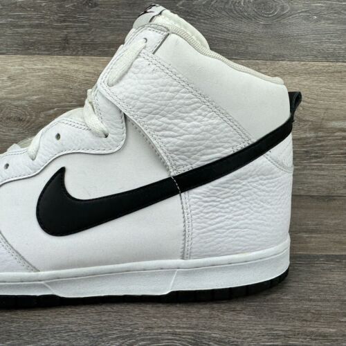 Nike Men Shoes Dunk High White Black Storm Tropper Panda Size 15 317982-126 - Picture 8 of 19