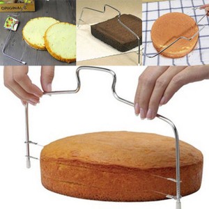 Adjustable Wire Cake Slicer Bread Cutter Leveller Decorating