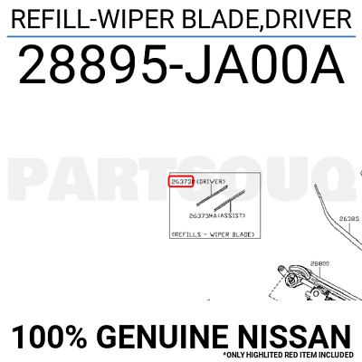 Nissan 28895 jn20b Nissan 28895 jn20b