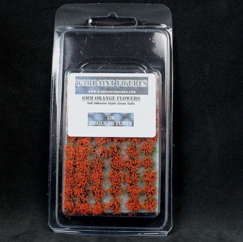 120x Flower Tufts Self Adhesive Grass 2-6mm- Wargames Terrain Basing Railways - Picture 90 of 144