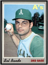 1970 Topps #120 Sal Bando