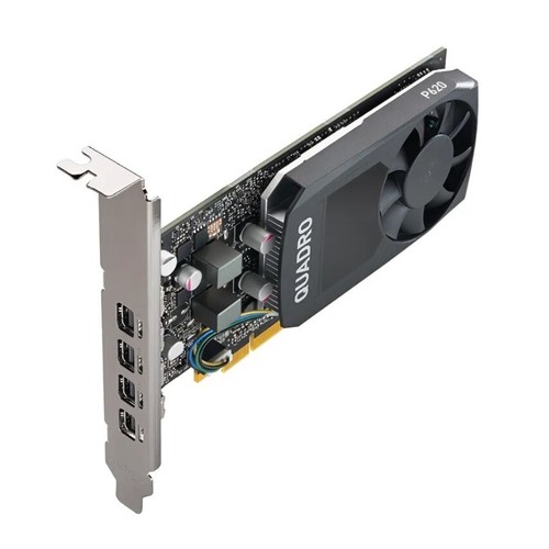NVIDIA Quadro P620 2GB GDDR5 Low Profile Graphics Card 512 Cores PCI Express 3.0 - Picture 2 of 2