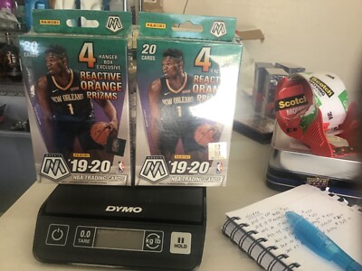 1 Sealed 2019-20 Panini Mosaic Hanger Box Zion, Morant ETC