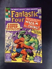 Fantastic Four #25  1964 1st Print VG/FN The Thing vs Hulk
