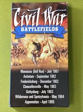 Civil War Battlefields (2000 VHS) - VHS Tape