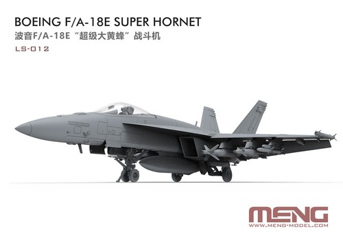 MENG LS-012 1/48 BOEING F/A-18E SUPER HORNET LUDODACTYLUS SERIES Plastic Model - Picture 3 of 9