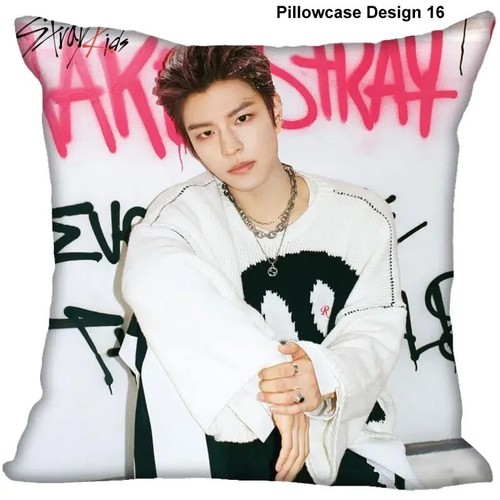Seungmin Kissenbezug Kpop Streuner Kinderkissen Skz Foto individuell Geburtstag Geschenk Deko - Bild 17 von 24