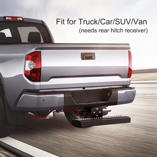 Heavy Duty Trailer Hitch Bumper Step(Large Step Surface) - 2'' Rear Hitch Step - Picture 3 of 9