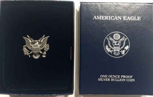 1998-P 1 oz Proof Silver American Eagle (w/Box & COA) - Picture 4 of 4