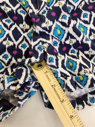 Cherokee Kids Girls Shorts XL 14/16 Adjustable Waist Pockets Stretch Colorful - Picture 3 of 10