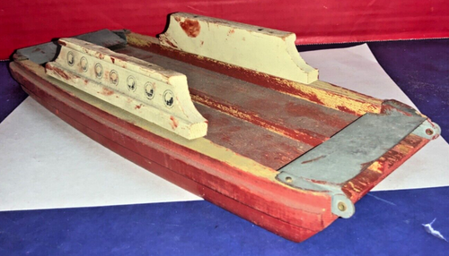 Vintage Keystone? Wooden Ferry - AS IS - Lot of 2 - INCOMPLETE - Picture 16 of 21