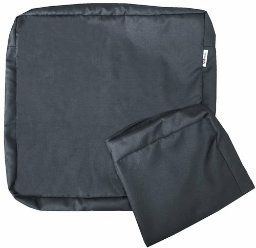 Outdoor 4 Pack Seat Chair Patio Cushions Zipper Cases 24"X22"X4" XL - Cover Only - Picture 21 of 24