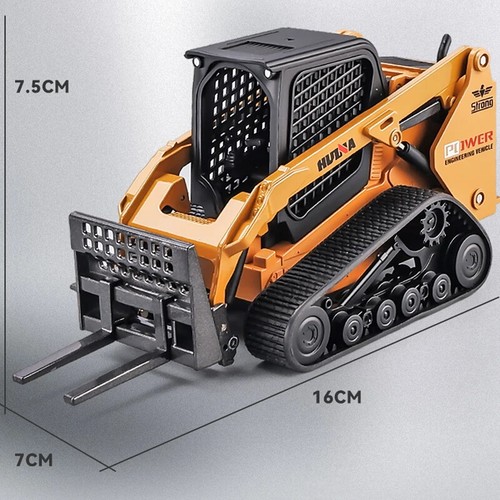 Voiture Miniature 1:50 Scale Alloy Crawler Forklift Toy Vehicle Modèle Réduit - Photo 6/7