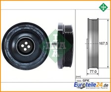 Riemenscheibe, Kurbelwelle INA 544013710 für BMW 3er 1er 5er