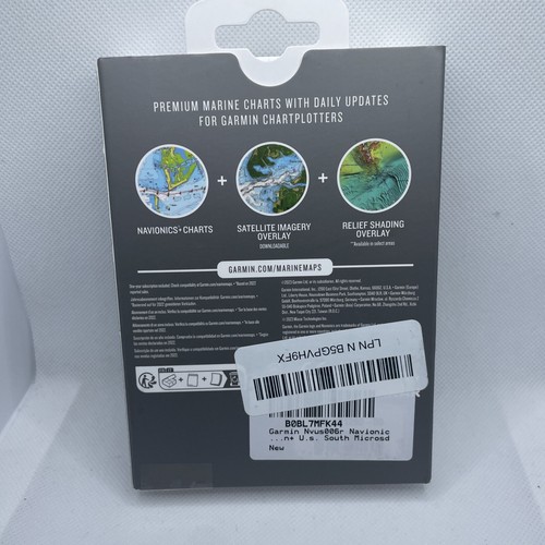 Garmin 00-C1290-00 Chip US Lakes, Rivers And Coastal Marine Charts US South - Picture 2 of 6