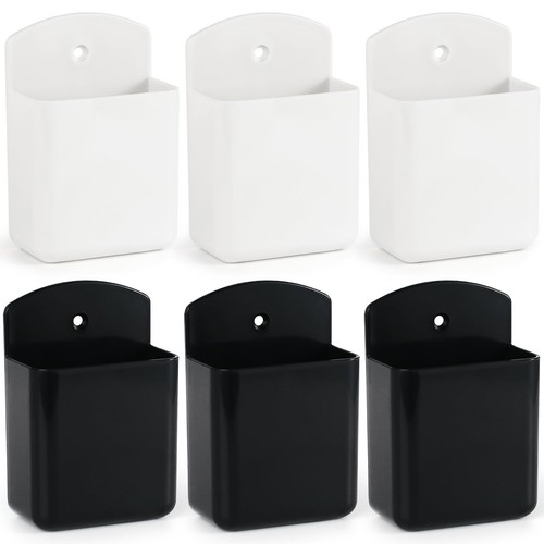 6Pcs Remote Control Holder Wall Mount, TV Remote Holder, Self Adhesive Controll