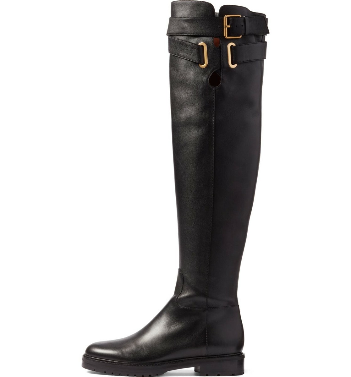 NEW Valentino Garavani RUNWAY Bowrap Over the Knee Boot, Black