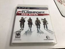 PS3 PLAYSTATION 3 FLASHPOINT RED RIVER PRE OWNED WITH MANUAL COMPLETE