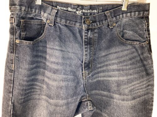 Beverly Hills Polo Club Mens Jeans 38x 32" - Picture 2 of 7
